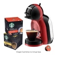 thumbnail image 2 of Cafetera Krups con Cápsulas Starbucks 12 Dolce Gusto + 12  Americano Roja, 2 of 4