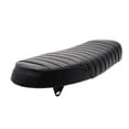 thumbnail image 1 of Negro Motocicleta -Rennfahrer Asiento Flat Saddle Cojín Línea Stiching Se la la adaptaciónción A CB350 CB400 Reemplazar, Cuero De La PU Cola Asiento Cafe Racer Flat Brat, 1 of 5