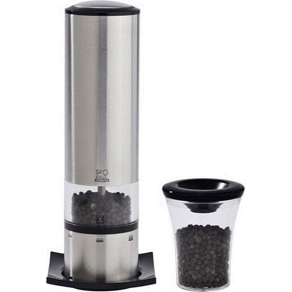Peugeot Elis Sense U-Select Pepper Mill 8-inch, Stainless/Acrylic