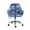 Blue Camo, variant on FOR U DESIGNS Plant Geometry Print Dining Chair Slipcovers with Arms, Waterproof Criss Cross Chairs Cover, Vanity Chair Protector, Mid Back Wide Seat Accent Chairs Covers