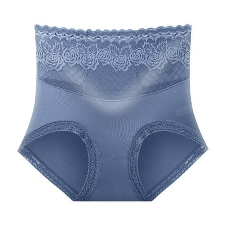 

Xmarks Sexy Underwear for Women Ladies Seamless Brief Womens Lace Panties Blue 143-182LBS