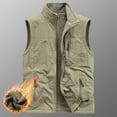 thumbnail image 3 of Bcfgryg Autumn And Winter Men's Casual Vest Purpose Jacket Men's Winter Coat Yellow XXL, 3 of 4