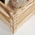 thumbnail image 4 of Solid Wood Storage Basket Toys Sundries Cosmetics Storage Basket Multi-purpose Storage Container for Home Office Department (Wood Color), 4 of 8