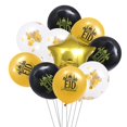 thumbnail image 4 of 20 piezas de adornos musulmanes para Eid globos de papel de aluminio globos de látex suministros decorativos para fiestas para festivales en casa con 2 rollos de línea negra PENGJTMXG, 4 of 4