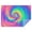 Rainbow Tie Dye, variant on Colorful Rainbow Tie Dye Spiral Pattern Rectangle Tablecloth 60"x84",Waterproof Polyester Rectangle Table Cloth, Wipeable Spillproof Polyester Tablecloth for Dining, Camping, Indoor and Outdoor