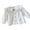 White, variant on Esaierr Toddler Girls Ruffle White Shirt for Kids Baby 9M-4Y Hite Long Sleeve Shirt Undershirt Girls Ruffle Lapel Shirt