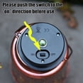 thumbnail image 4 of Garden Ironwork Hollow Solar Hanging Lamp Outdoor Waterproof Projection Lamp Garden Lamp, 4 of 6