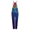 thumbnail image 4 of Styesk Pantalons pour Femmes Combinaisons Sans Manches Amples en Lin Jambes Larges, 4 of 4