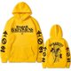 thumbnail image 3 of Sudadera con capucha con estampado de Bad Omens Band Tour, sudadera con estampado de música americana, The Death of Peace of Mind, sudaderas con capucha gráficas de esqueleto, sudaderas góticas de Roc, 3 of 5