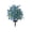 Blue, variant on Kdkad Outdoor Artificial Flowers with Stake 1 Bundle, 22 Inch UV Resistant Faux Violet Eucalyptus Plants for Garden Yard Patio Decor, Artificial Floral Bush Centerpiece
