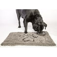 thumbnail image 6 of DGS Pet Products Dirty Dog Door Mat Medium Grey 31" x 20" x 2", 6 of 8