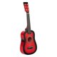 thumbnail image 2 of Guitarra infantil, sonido claro, ligera, duradera para practicar, Rojo, 2 of 9