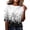 Multicolor, variant on Domzest Womens Half Sleeve Tops Loose Fit Boho Floral Graphic Shirt Crew Neck Lightweight Summer Fall Tunic Tops Blue S