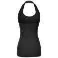 thumbnail image 2 of FashionOutfit Women's Basic Fitted Ribber Halter Tank, 2 of 3