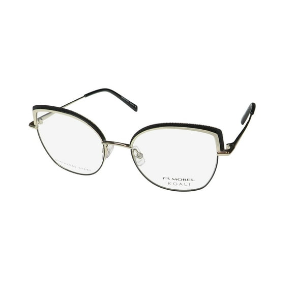 KOALI 20111K CAT EYE EYEGLASS FRAME/GLASSES STAINLESS STEEL MADE IN FRANCE CUTE