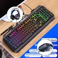 thumbnail image 3 of Combo de y mouse pars con cable, 104 teclas, con teclas multimedia, Rainbow Establecer A jinwen combo de teclado y ratón, 3 of 5
