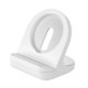 thumbnail image 2 of Soporte de sobremesa para cargador de teléfono - Soporte de silicona para cargador inalámbrico MagSafe, Negro/Blanco, 2 of 4