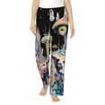 thumbnail image 2 of Lsque Cute Mushroom Landscape Print Women's Pajama Pants, Lounge Pant - Comfortable Home Wear,Elastic Waistband, Stylish Design-X-Large, 2 of 9