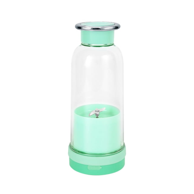 Portable Blender USB Rechargeable with 4 Stainless Steel Blades, 400 ml Capacity, 18000 RPM, for Shakes and Juicing