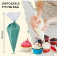 thumbnail image 2 of Disposable Piping Bags 16 Inch - 100 Anti Burst Pastry Icing Bags for Cream Frosting, Cakes and Cookies Decoration, 2 of 6