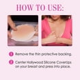 thumbnail image 6 of Hollywood Fashion Secrets Sticky Bra, Hypoallergenic Silicone Adhesive Bra for Women, Medium Shade, 6 of 6