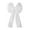 White, variant on WMGHA 13x24 Inches Extra Large Christmas Satin Bows Christmas Tree Topper Decorations Giant Xmas Tree Toppers Bows for Home Wreath Wall Holiday Birthday Wedding Engagement Party Decor