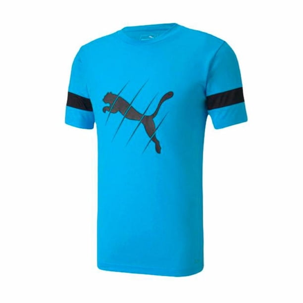 Playera Puma Hombre Fitplay Azul