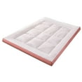 thumbnail image 4 of simhoa Matelas Futon Confortable Matelassé Épaissi Tapis de Couchage avec 4 Sangles d'Angle 90cmx200cm, 4 of 8