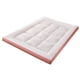 thumbnail image 4 of Colchón de futón, colchón de suelo, cojín de cama con 4 correas en las esquinas, almohadilla para dormir reparador, Tatami para el hogar, dormitorio 90cmx200cm, 4 of 9