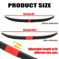 thumbnail image 6 of Red/Black DIY Car Rear Trunk Boot Lip Spoiler Rear Wing Spoiler Universal For BMW F10 F11 For Benz For AUDI A3 A4 A5 Body Kit, 6 of 6