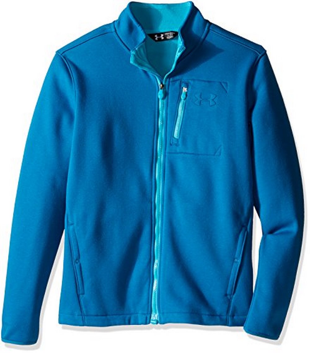 Under Armour Boys UA Granite Jacket, PEACOCK/Pacific, YLG - image 1 of 2