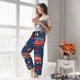 thumbnail image 5 of Balery Fire Truck 1 Pantalones de pijama para mujer, pijamas ultraligeros, pantalones de estar por casa-X-Large, 5 of 6