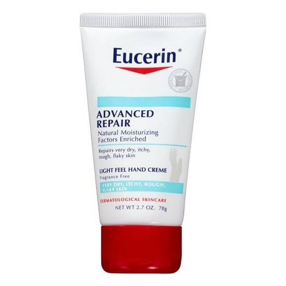 Eucerin Advanced Repair Hand Creme, Fragrance Free, 2.7 Oz