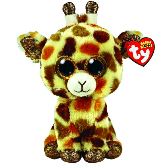 TY Beanie Boos - STILTS the Giraffe (Glitter Eyes)(Regular Size - 6 inch)
