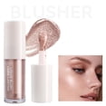 thumbnail image 1 of Liquid Powder Blusher To Highlight Color Facial Rouge Makeup 6 Color Eye Shadow Face Powder Blusher Good Color Is Not Easy To Tingle Powder Blusher 4.5Ml, Makeup White Blusher, 1 of 9