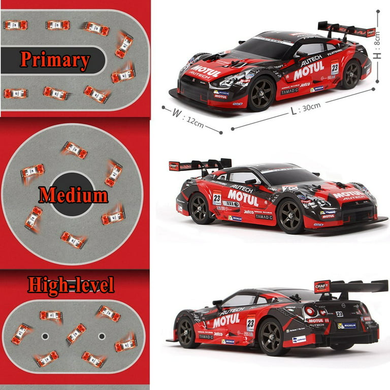 Rhybor GT RC Drift Car Remote Control Car Sport Racing Hight Speed Drift  Cars, 1/14 RC Car for Adults Kids Gifts, 4WD 25KM/H RC Drift Vehicle with  LED
