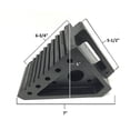 thumbnail image 3 of OULII 2Pcs Wheel Chocks for RV Trailer Rubber Grip Maximization Anti Slip for Transportation Safety, 3 of 8
