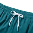thumbnail image 5 of Mens Running Shorts 3" Quick Dry Elastic Waist Reflective Strip with Pockets Short Pants Fathers Gifts, 5 of 6
