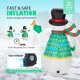 thumbnail image 4 of Muñeco de nieve inflable navideño para decoración exterior VIVOHOME de 6 pies, 4 of 7