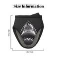 thumbnail image 3 of Pofeuu Black And White Shark Print Thickened Mini Silicone Oven Mitts Heat Resistant, Rubber Oven Mitt Gloves, Finger Pinch Grips, Pot Holder, Silicone Potholder, 3 of 7