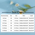 thumbnail image 4 of Rvasteizo Fall Winter Girls Cargo Pants Solid Elastic Waist Loose Cut Casual Kids Trousers 7 Years, 4 of 5