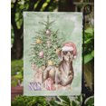 thumbnail image 3 of Christmas Dachshund Chocolate Tan Flag Garden Size, 3 of 5