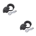 thumbnail image 4 of sweethay Puerto de carga USB con ojal para escritorio, divisor de concentrador para ordenador portátil, adaptador de viaje portátil de plástico, 6cm 2piezas, 4 of 6