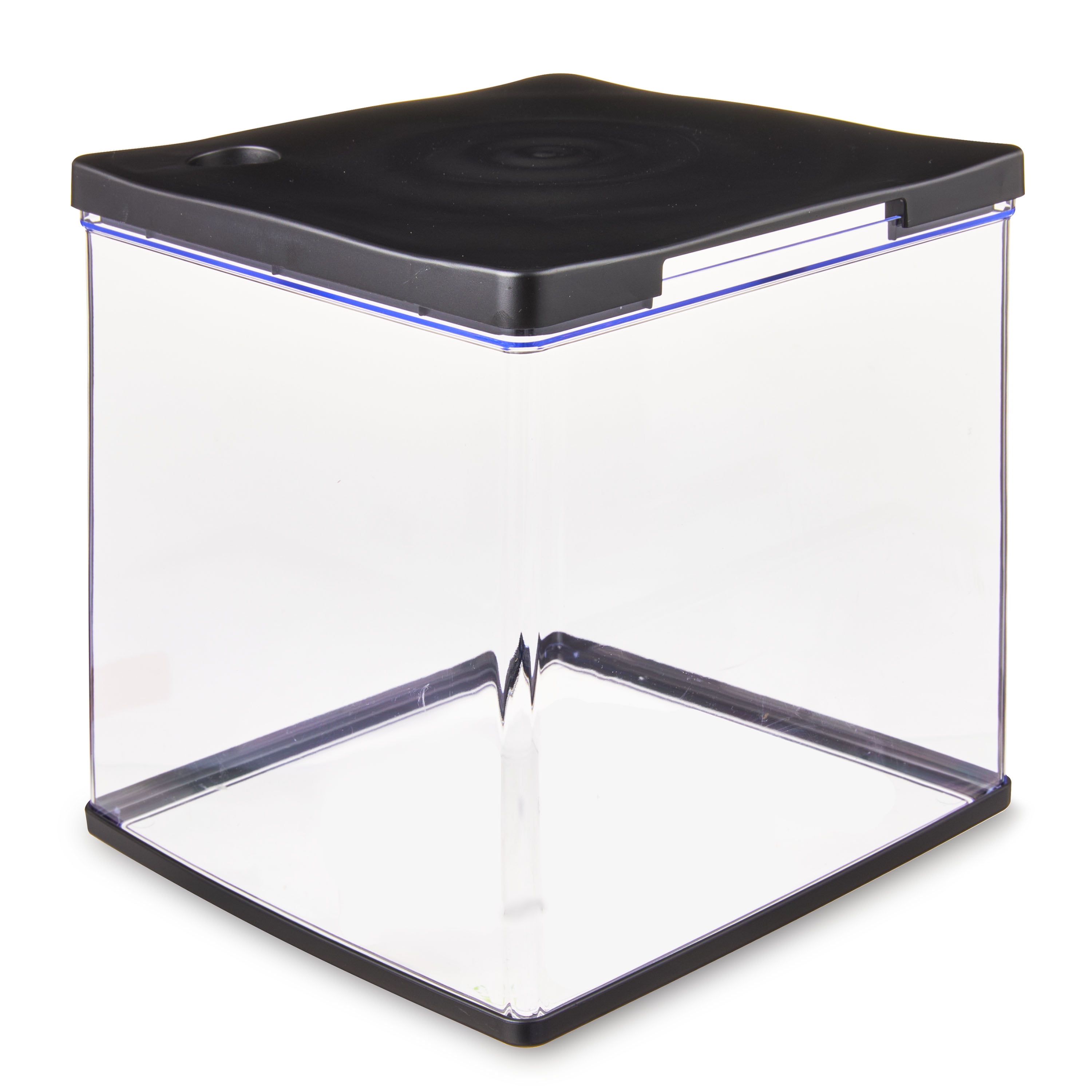 Aqua Culture 3 Gallon Transparent Plastic Aquarium,Volume Capacity 3 Gallon