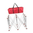 thumbnail image 3 of koolsoo Folding Work Stand Foldable Work Table Portable Workbench for Picnic Outdoor 9 Leg, 3 of 9