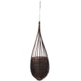 thumbnail image 2 of Cesta colgante de orquídeas tejida a mano de bambú para cenador enrejado, interior y exterior., 2 of 14