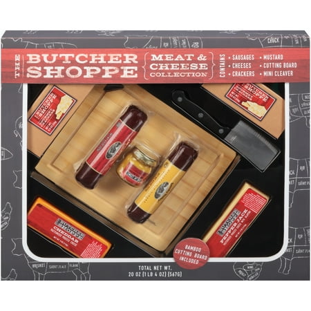 The Butcher Shoppe Meat & Cheese Collection Gift Set 9 pc Box