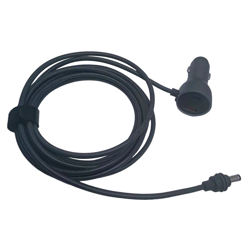Mosiee For Starlink Mini Power Cable Black 18Awg Wire 3M/5M Mini Dish Antenna 12-24V Dc Power Cable Car Electronics Accessories