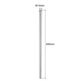 thumbnail image 2 of 2 Packs Linear Motion Rod Shaft Guide 13mm x 450mm (0.512" x 17.72") Hardened Steel, 2 of 7
