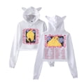 thumbnail image 2 of Still Woozy Merch Cat Cropped Hoodies Loveseat Tour 2024 Unisex long sleeves Sweet Streetwear, 2 of 4